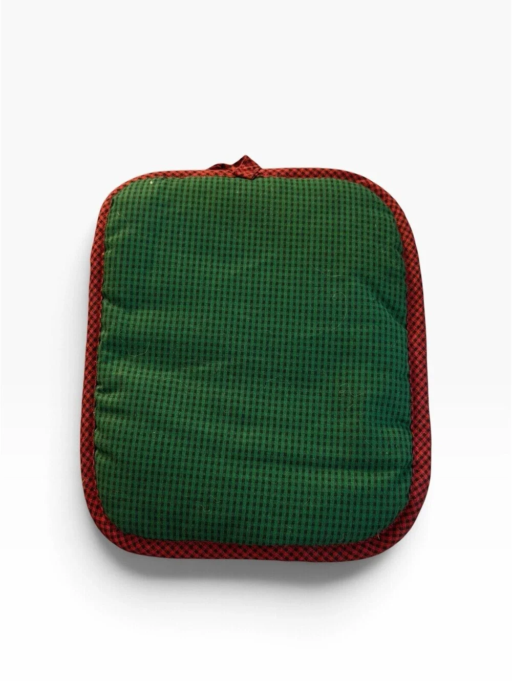 Handmade Christmas Embroidered Pot Holder Hot Pad Holiday